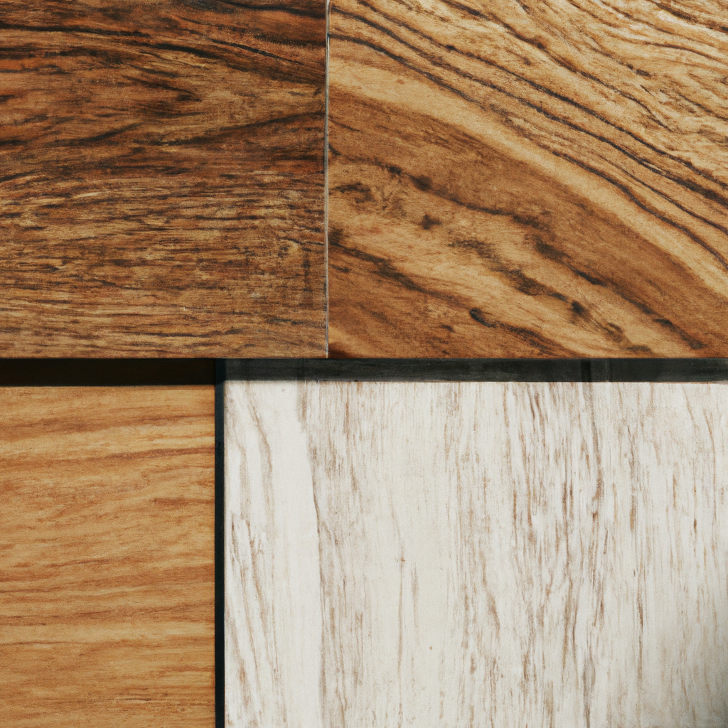 Campioni di pavimenti: ceramica, laminato e parquet a confronto